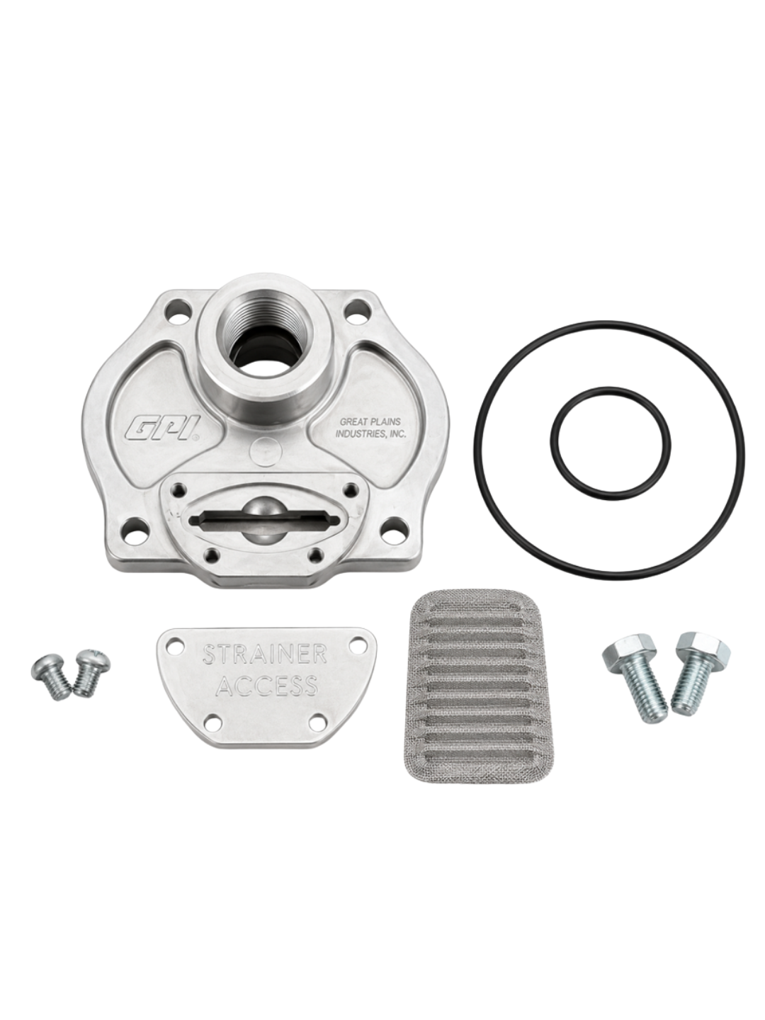 Kit de Substituição da Placa de Cobertura das Engrenagens para Bombas de Transferência de Combustível GPI M-1115S, M-150S e M-240S